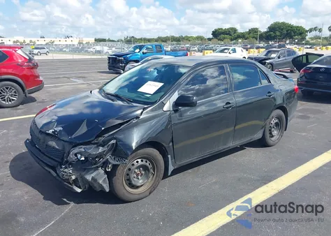 2010 Toyota Corolla Le из США, поврежденный, VIN 2T1BU4EE6AC271290